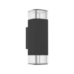 Eglo Castelnuovo Outdoor Up & Down Wall Light Black