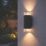 Eglo Castelnuovo Outdoor Up & Down Wall Light Black