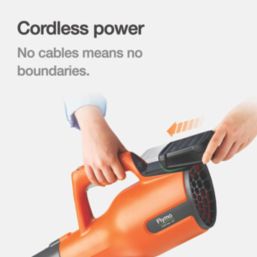 Flymo EasiClear 100 970638301 18V 1 x 2.5Ah Li-Ion Power for All  Cordless Garden Blower