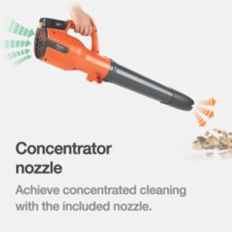 Flymo EasiClear 100 970638301 18V 1 x 2.5Ah Li-Ion Power for All  Cordless Garden Blower