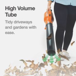 Flymo EasiClear 100 970638301 18V 1 x 2.5Ah Li-Ion Power for All  Cordless Garden Blower