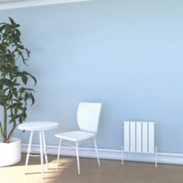 Towelrads Hanworth Plus 400mm x 640mm 2252BTU White Horizontal Designer Radiator