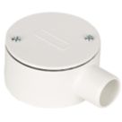 Deta TTE 1 Way 20mm Terminal Box White