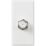 Knightsbridge  Modular F-Type Satellite Socket White