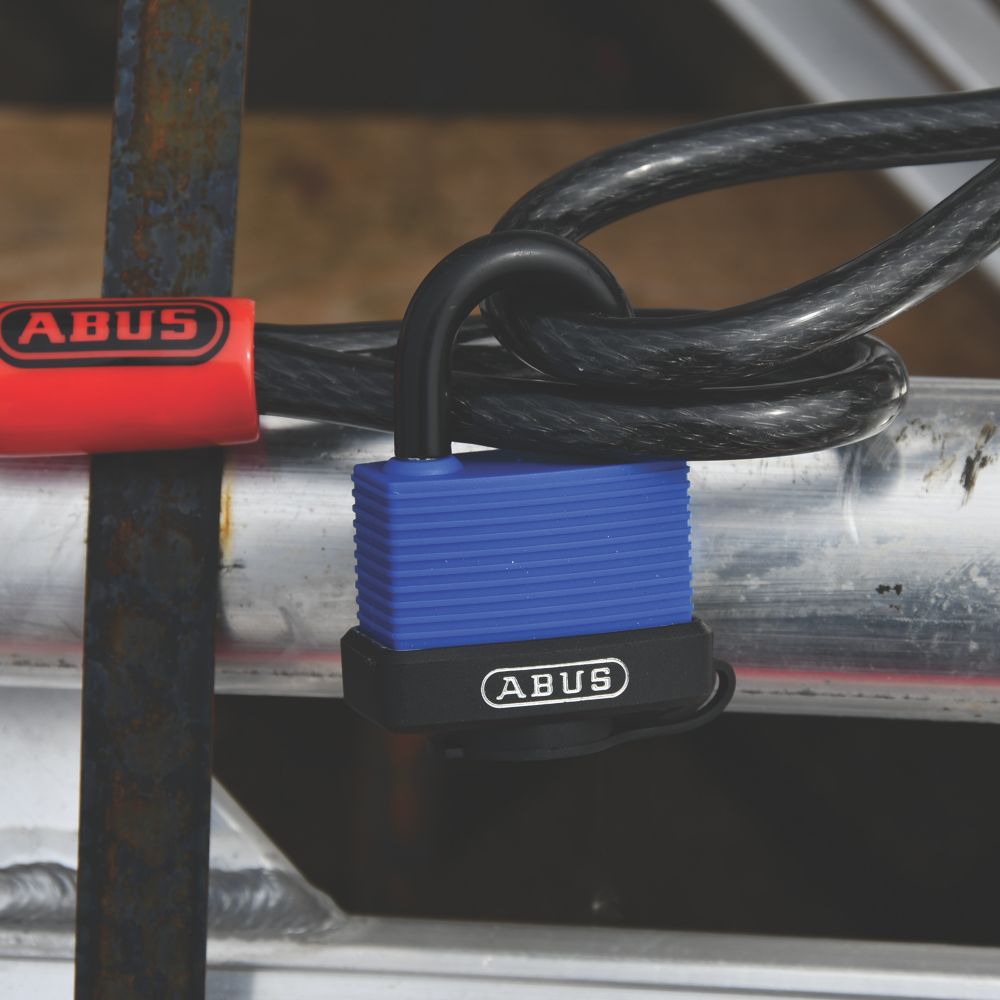 Abus Aquasafe Brass Weatherproof Padlock 55mm - Screwfix