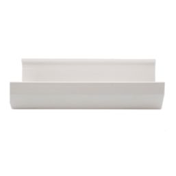 FloPlast RGS3W uPVC Square Gutter White 114mm x 3m