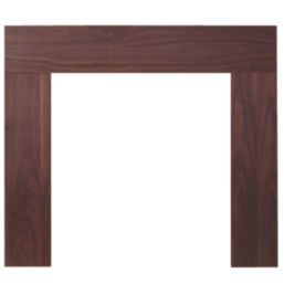 Focal Point Wichita Fire Surround Walnut Veneer 1170mm x 1030mm