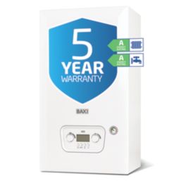 Baxi 436 Combi 2.1 Gas/LPG Combi Boiler White