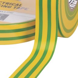 No Nonsense  Electrical Tape Green & Yellow 33m x 19mm