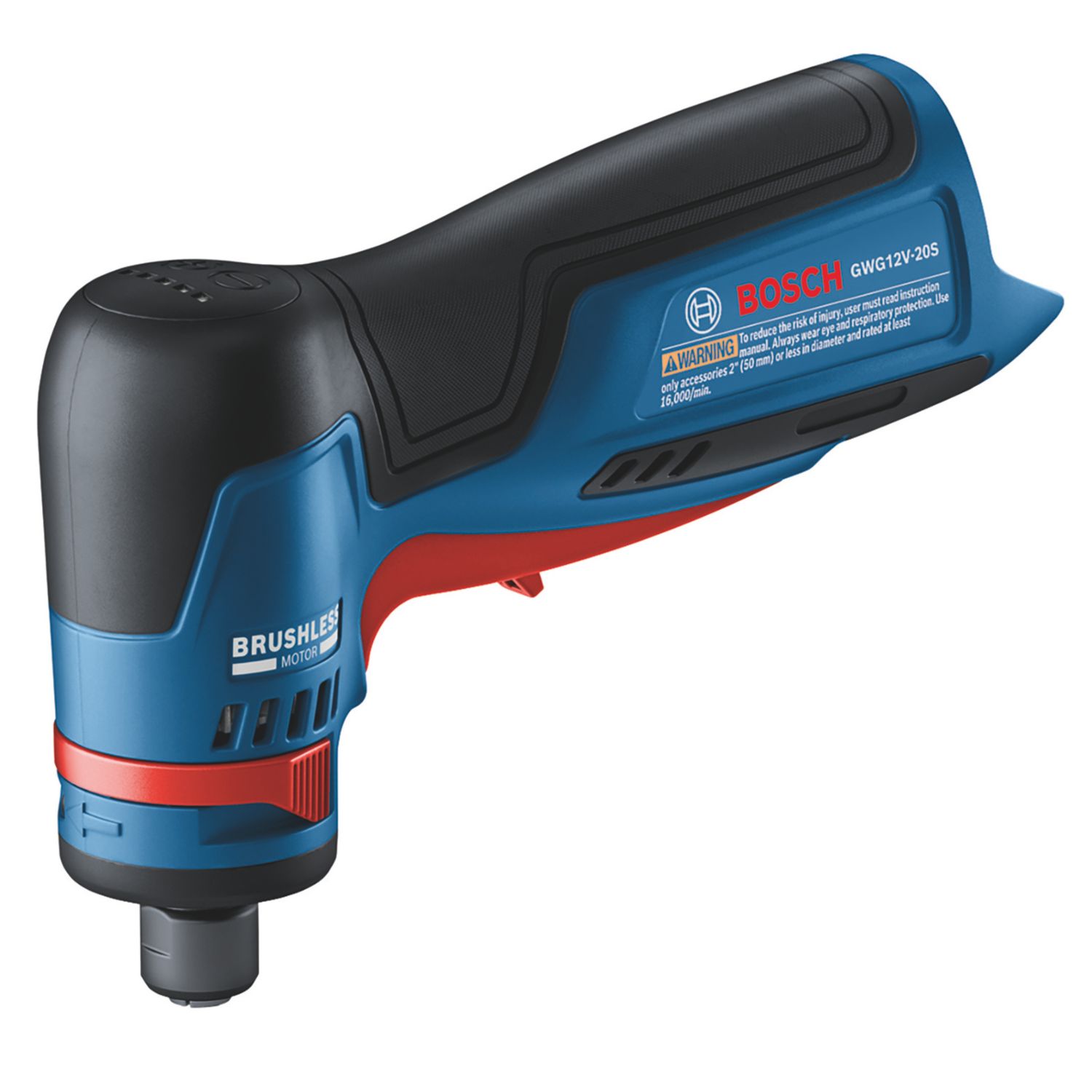 Bosch GWG 12V-50 S Professional 12V Li-Ion AMPShare 1.97" Brushless Cordless Rotary Grinder - Bare (281CK)