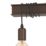 Eglo Townshend 4 Pendant Light Brown/Black