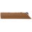 Apollo Brown Composite Right Corner Interlocking Decking Edging 24mm x 0.38m x 0.075m