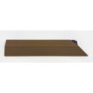 Apollo Brown Composite Right Corner Interlocking Decking Edging 24mm x 0.38m x 0.075m