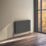 Reina Flat Double 600mm x 588mm 2052BTU Anthracite Vertical Designer Radiator