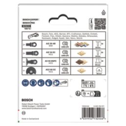 Bosch Starlock  Multi-Material Cutting Blade Set 6 Pieces