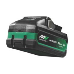 HiKOKI HIKU18YSL3JH 36/18V 2.5/5.0Ah Li-Ion Multi Volt MV Battery & Charger Starter Set 3 Pieces