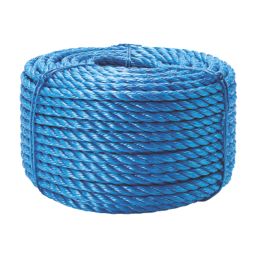 Essentials Twisted Rope Blue 8mm x 50m