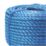 Essentials Twisted Rope Blue 8mm x 50m
