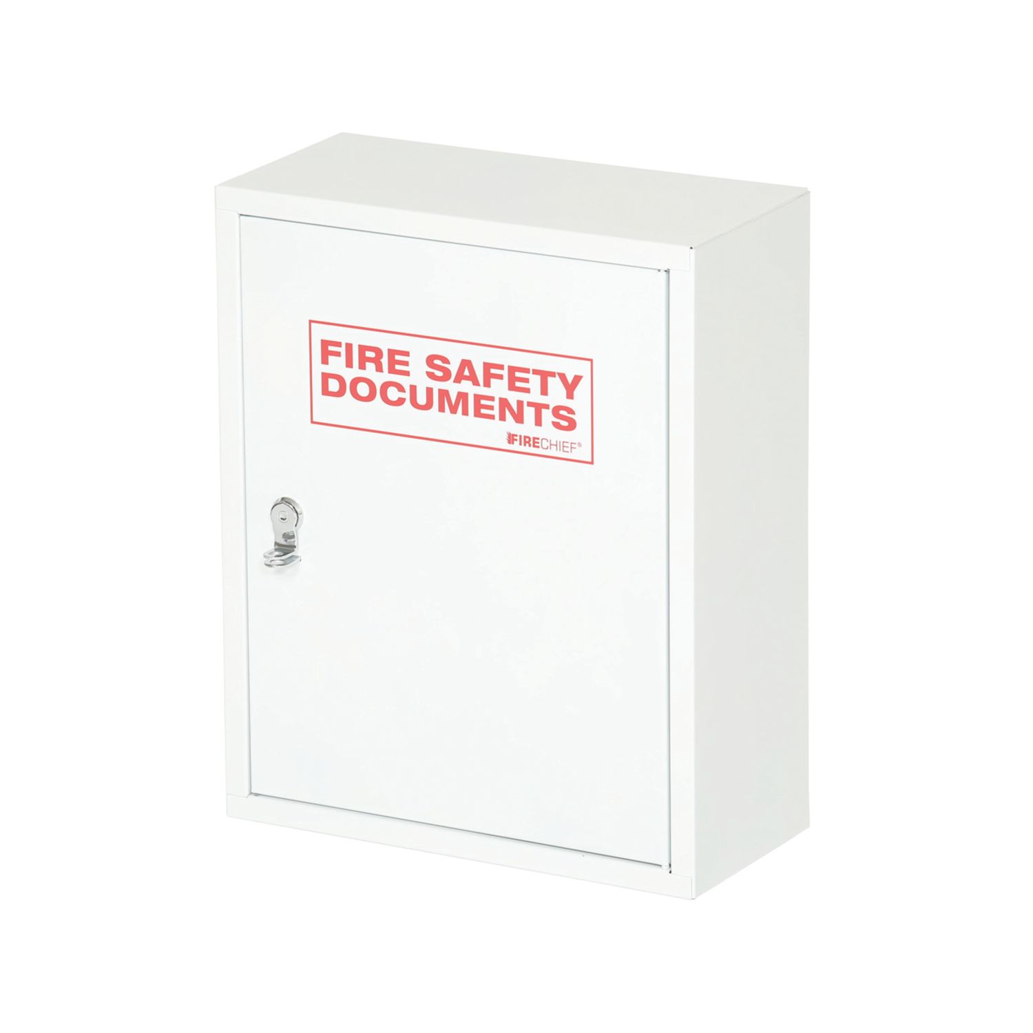 Firechief Seal Latch Fire Document Cabinet 300mm x 140mm x 370mm White (281FY)