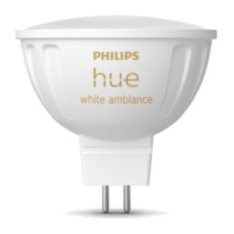 Philips Hue White Ambiance GU5.3 MR16 LED Smart Light Bulb 5.1W 400lm