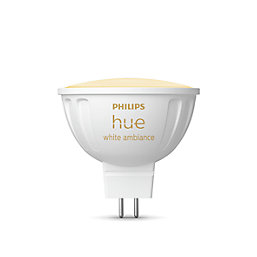 Philips Hue White Ambiance GU5.3 MR16 LED Smart Light Bulb 5.1W 400lm