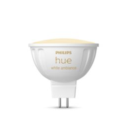 Philips Hue White Ambiance GU5.3 MR16 LED Smart Light Bulb 5.1W 400lm