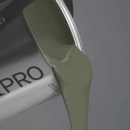 LickPro 2.5Ltr Green 22 Satin Water-Based Trim Paint