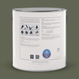 LickPro 2.5Ltr Green 22 Satin Water-Based Trim Paint