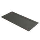 Mira Flight Level Rectangular Shower Tray Slate Grey 1600mm x 900mm x 25mm