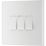 British General 900 Series 20A 16AX 3-Gang 2-Way Light Switch  White