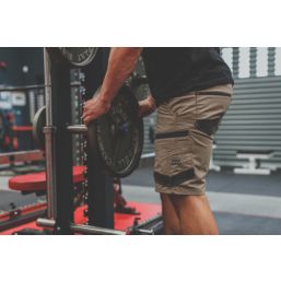 Hard Yakka Raptor Active Shorts Desert 42" W