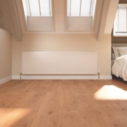 Flomasta 600mm x 2000mm 11664BTU White Type 22 Convector Radiator