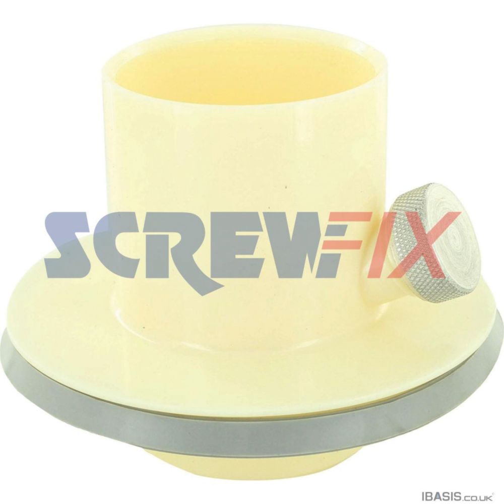Ideal Heating 177071 Flue Connector with Sample Point - Screwfix
