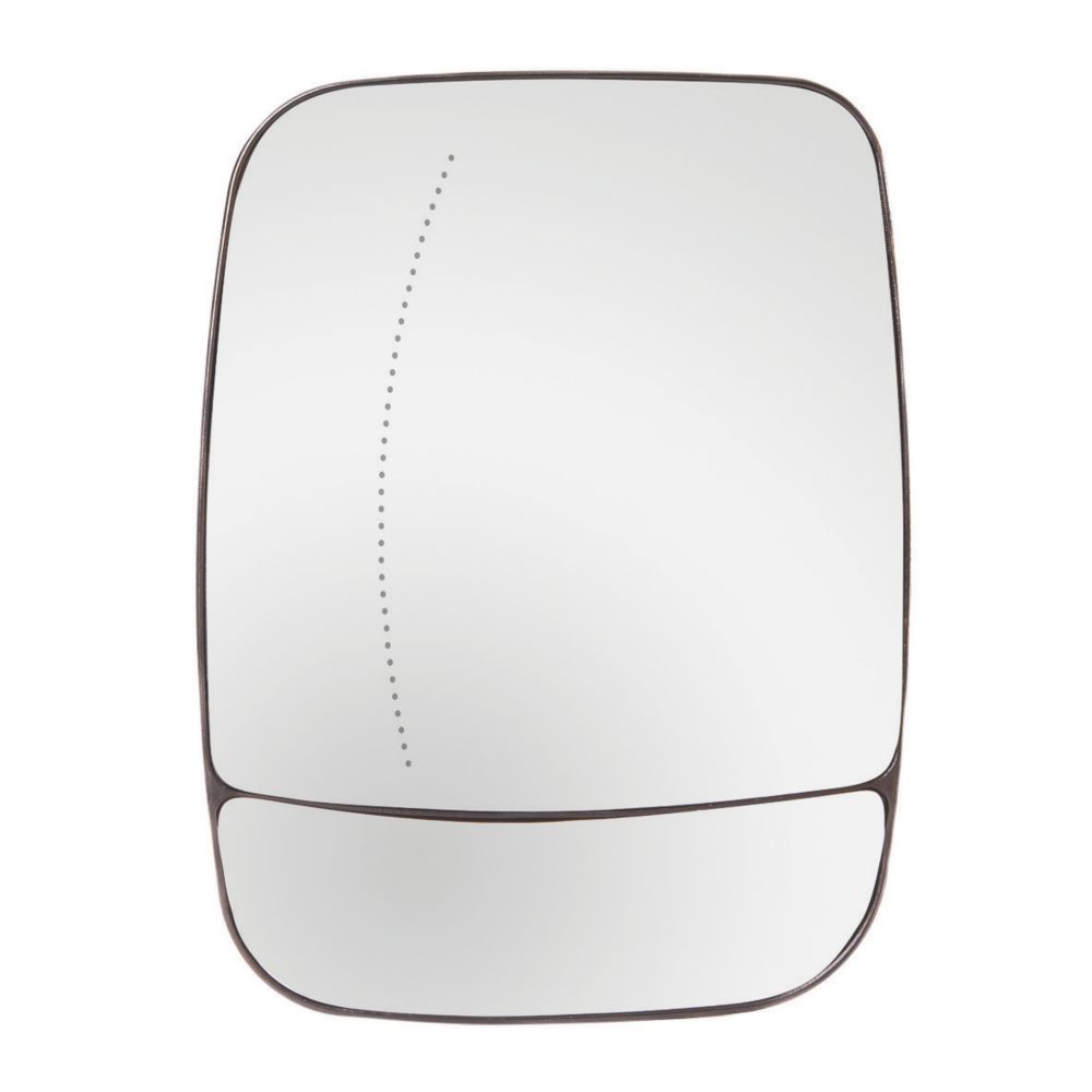 Summit SCG-09LBH Heated Passenger Side Replacement Commercial Mirror Glass with Heated Backing Plate