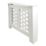 Victorian Radiator Cover White 1020mm x 210mm x 868mm