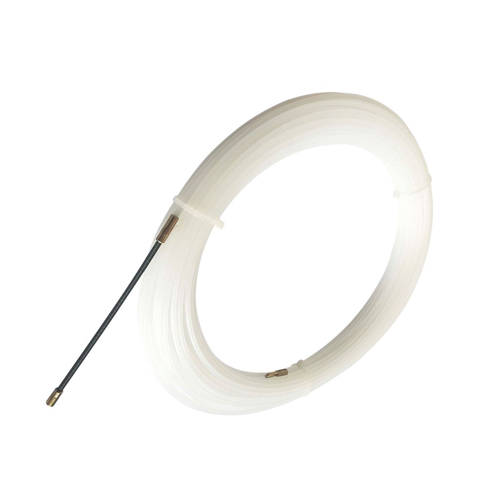 Diall White Nylon Fishing line, (L)10m (Dia)1mm