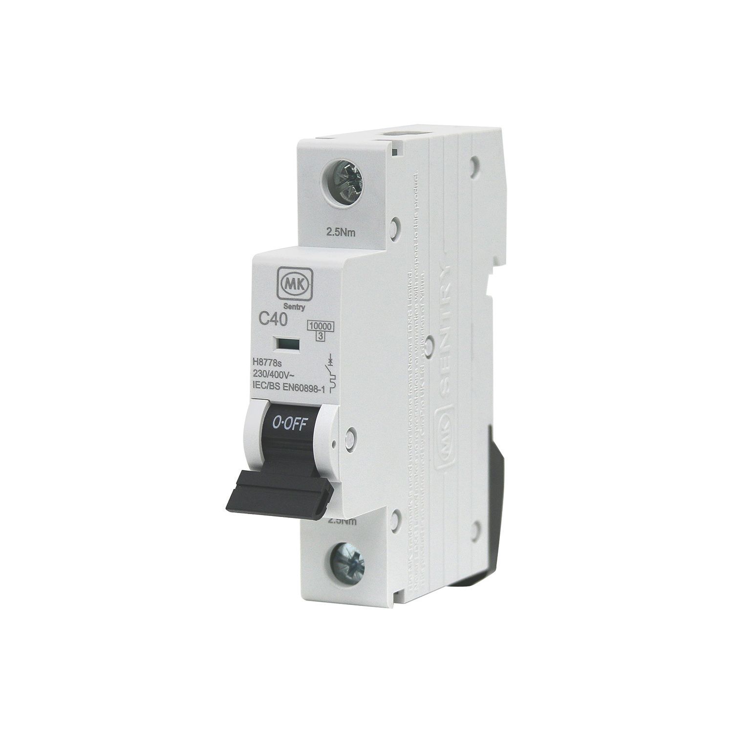 MK Sentry 40A SP C Curve 3-Phase MCB (281YW)