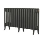 Arroll 460mm x 994mm 3128BTU Pewter Cast Iron 4 Column Radiator