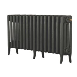 Arroll 460mm x 994mm 3128BTU Pewter Cast Iron 4 Column Radiator