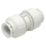 JG Speedfit  Plastic Push-Fit Equal Coupler 15mm