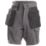 Hard Yakka Toughmaxx Lite Holster Stretch Work Shorts Graphite 36" W