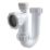 Flomasta Fixed 32mm Basin Swivel P Trap