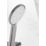 Bristan Frammento Gun Metal 150mm Deck Mounted Dual Control Manual Shower Mixer Tap