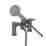 Bristan Frammento Gun Metal 150mm Deck Mounted Dual Control Manual Shower Mixer Tap