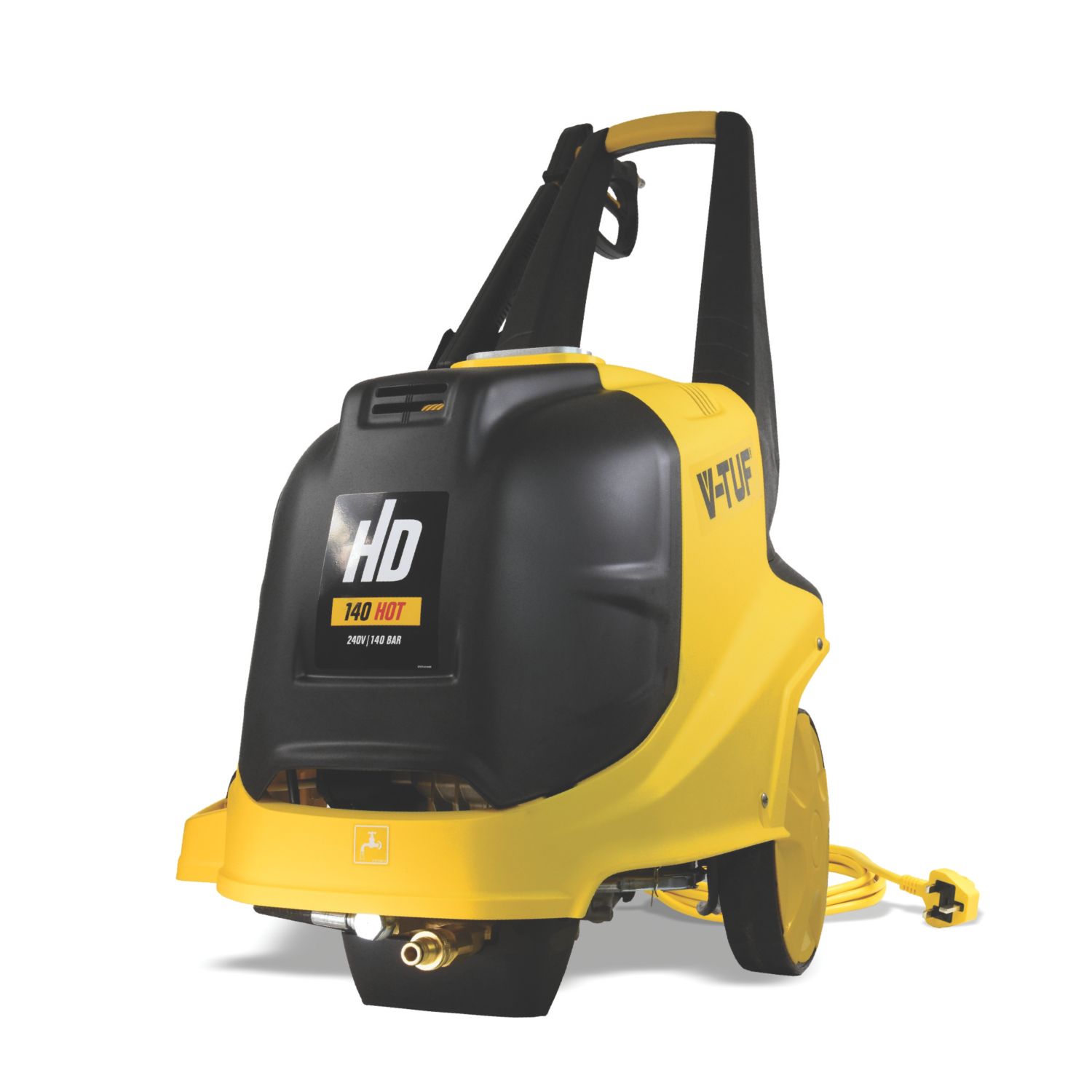 V-Tuf HD140HOT 140bar Electric Hot Water Pressure Washer 2800W 240V (282FN)