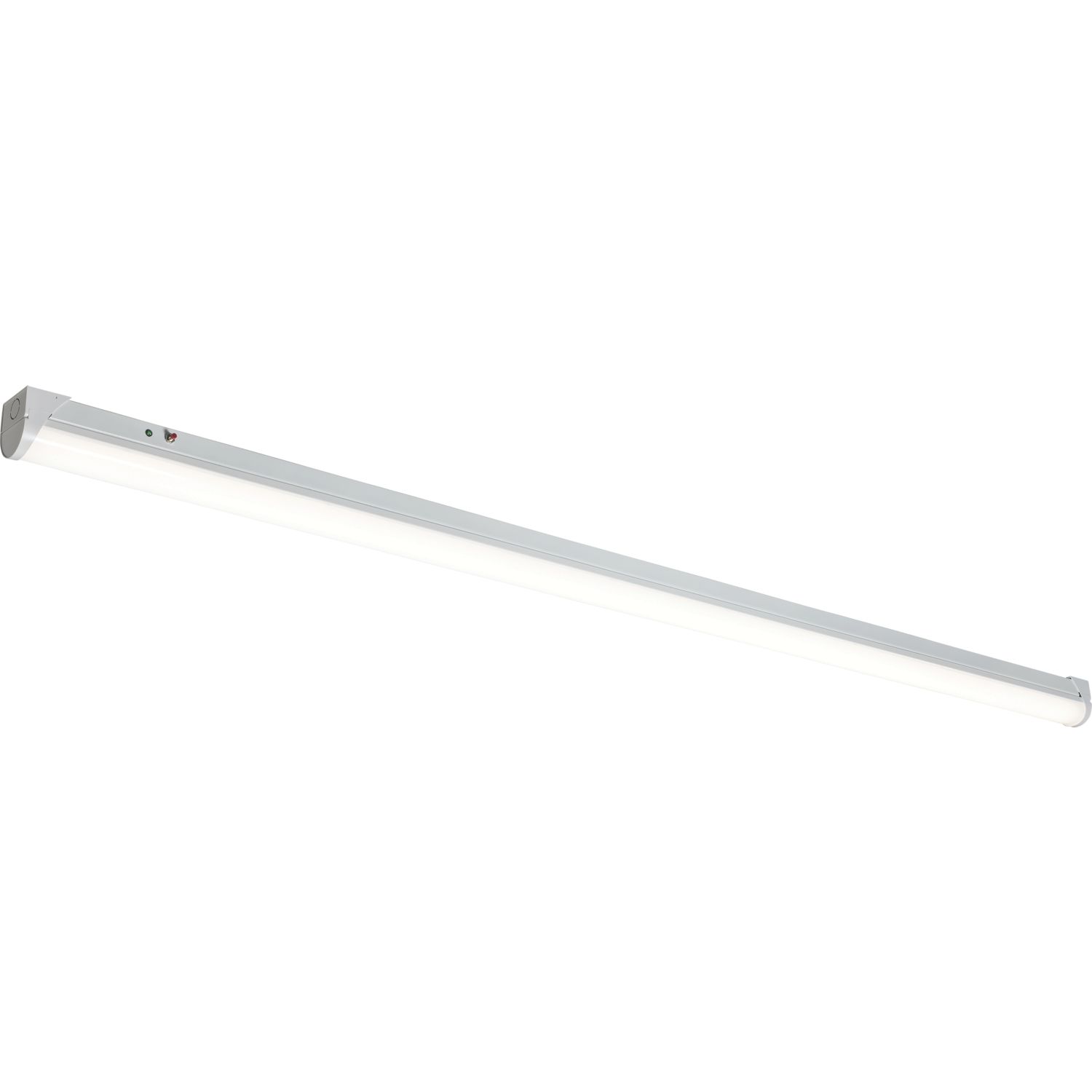Knightsbridge BATSC Single 4ft Maintained or Non-Maintained Switchable Emergency LED Self-Test Batten With Microwave Sensor 18/32W 2600 - 4490lm 23...