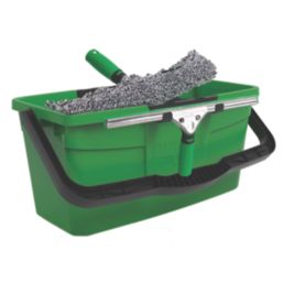 Unger ErgoTec Advanced 3-in-1 Window Cleaning Kit 3 Pieces