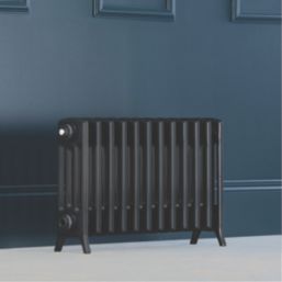 Arroll Edwardian 450mm x 728mm 2247BTU Anthracite Horizontal Designer Radiator