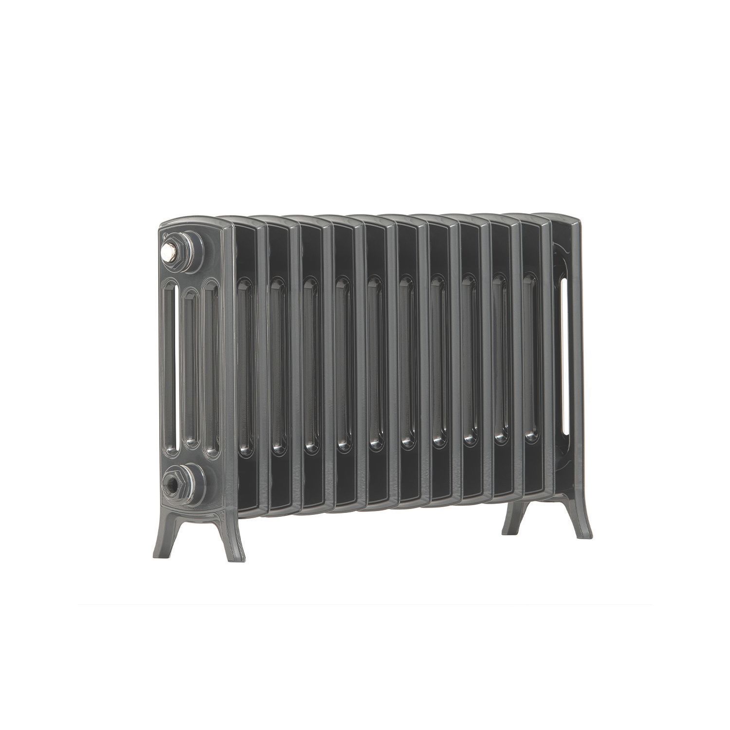 Arroll Edwardian 450mm x 728mm 2247BTU Anthracite Horizontal Designer Radiator (282KY)