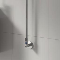 Reina 1500mm x 22mm 119BTU Stainless Steel Pole Electric Towel Rail Radiator